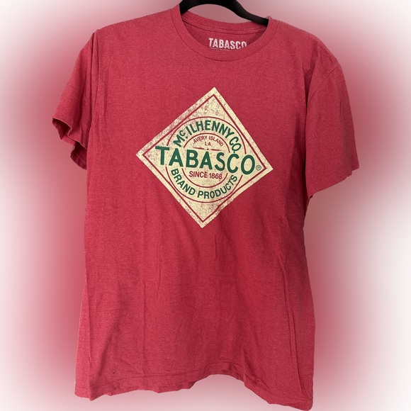 Tabasco Shirts Tabasco Brand Red Tshirt Large Poshmark